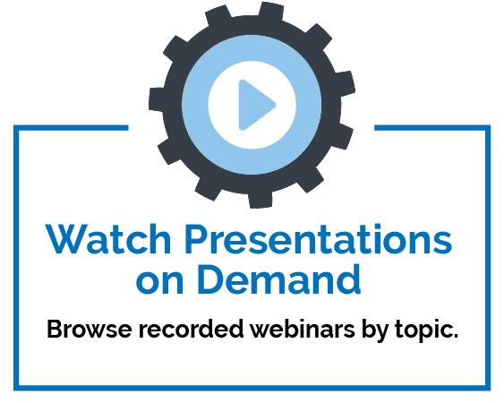 Watch presentations on demand
