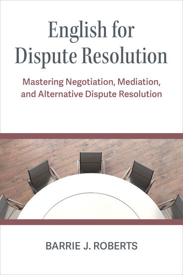 English for Dispute Resolution English for Dispute Resolution