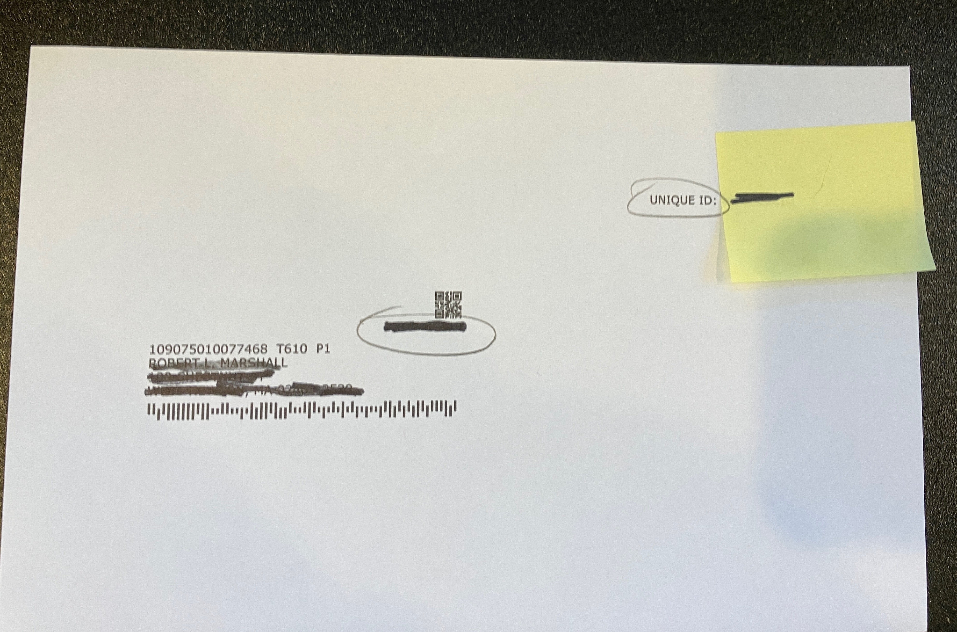 Anthropic notice sample where to find unique ID