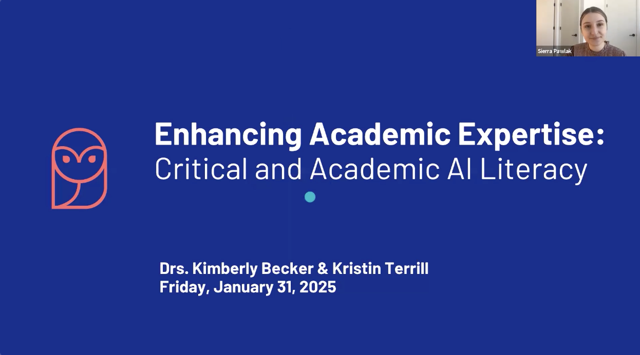 Enhancing Academic Expertise: Critical and Academic AI Literacy