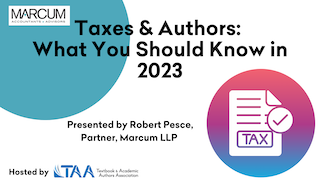 Taxes & Authors What You Should Know in 2023